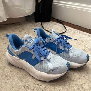 Figs Light Blue and White Athletic Shoes